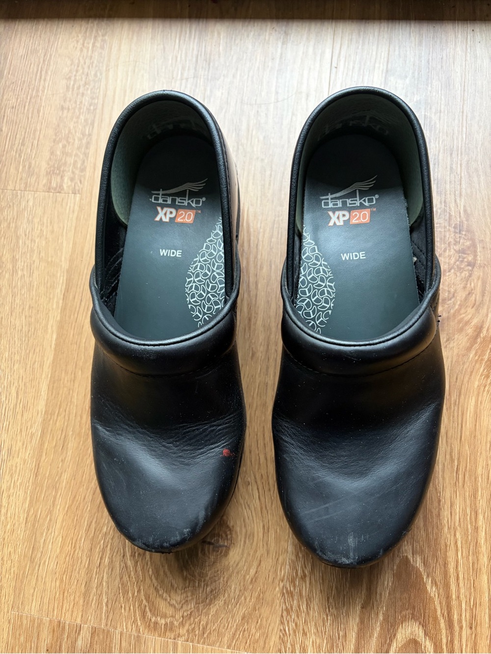 Dansko Clogs XP20 Size 8 (38) Wide Black
